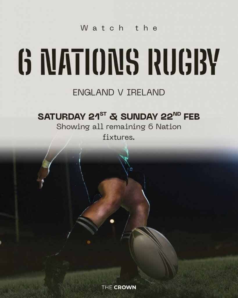 Rugby Six Nations at The Crown