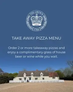 The Crown Stowupland Takeaway Pizza offer